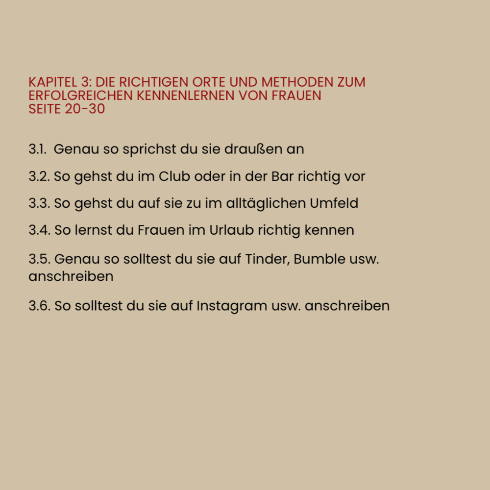 von LOSER zu LOVER - Deine Detailierte Schritt-für-Schritt Anleitung